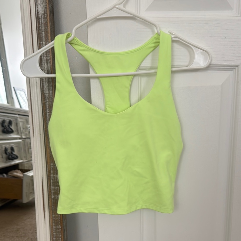 Neon Green Tank Top
